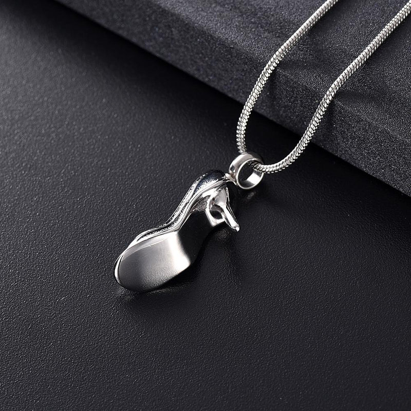 High Heel Cremation Necklace